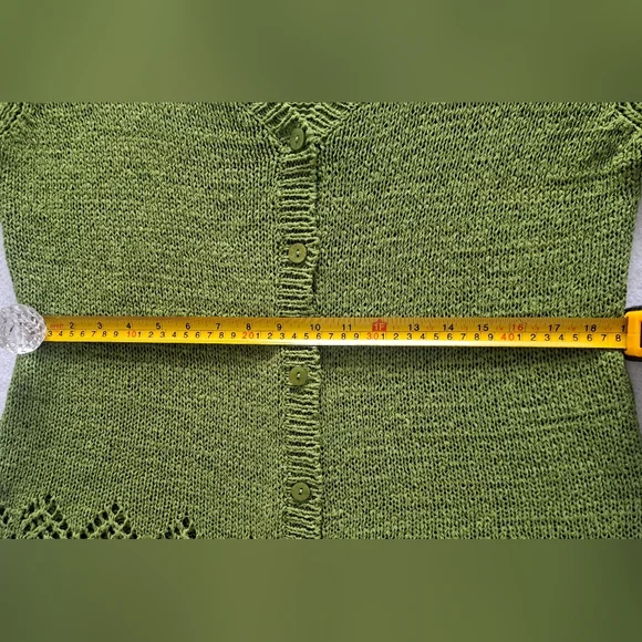 BCBGMaxAzria Forest Green Women's Cardigan - Picture 7 of 14